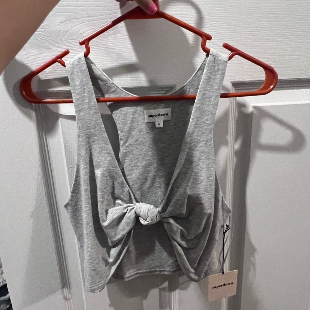 New with tags superdown brand knot top